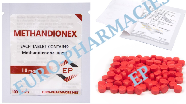 Euro Pharmacies EP Methandionex 10 (Dianabol)