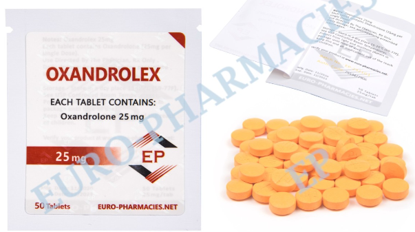 Euro Pharmacies EP Oxandrolex 25 (Anavar)