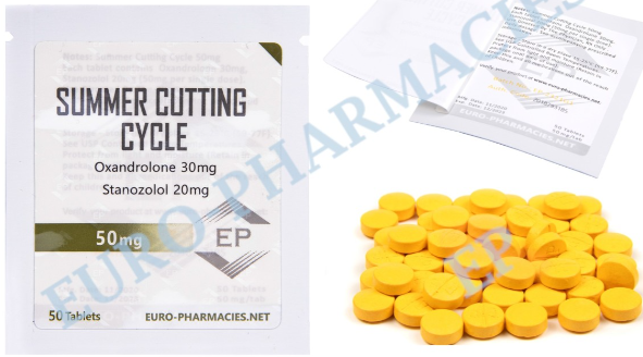 Euro Pharmacies EP Summer Cutting cycle (oxandrolone + stanozolol)