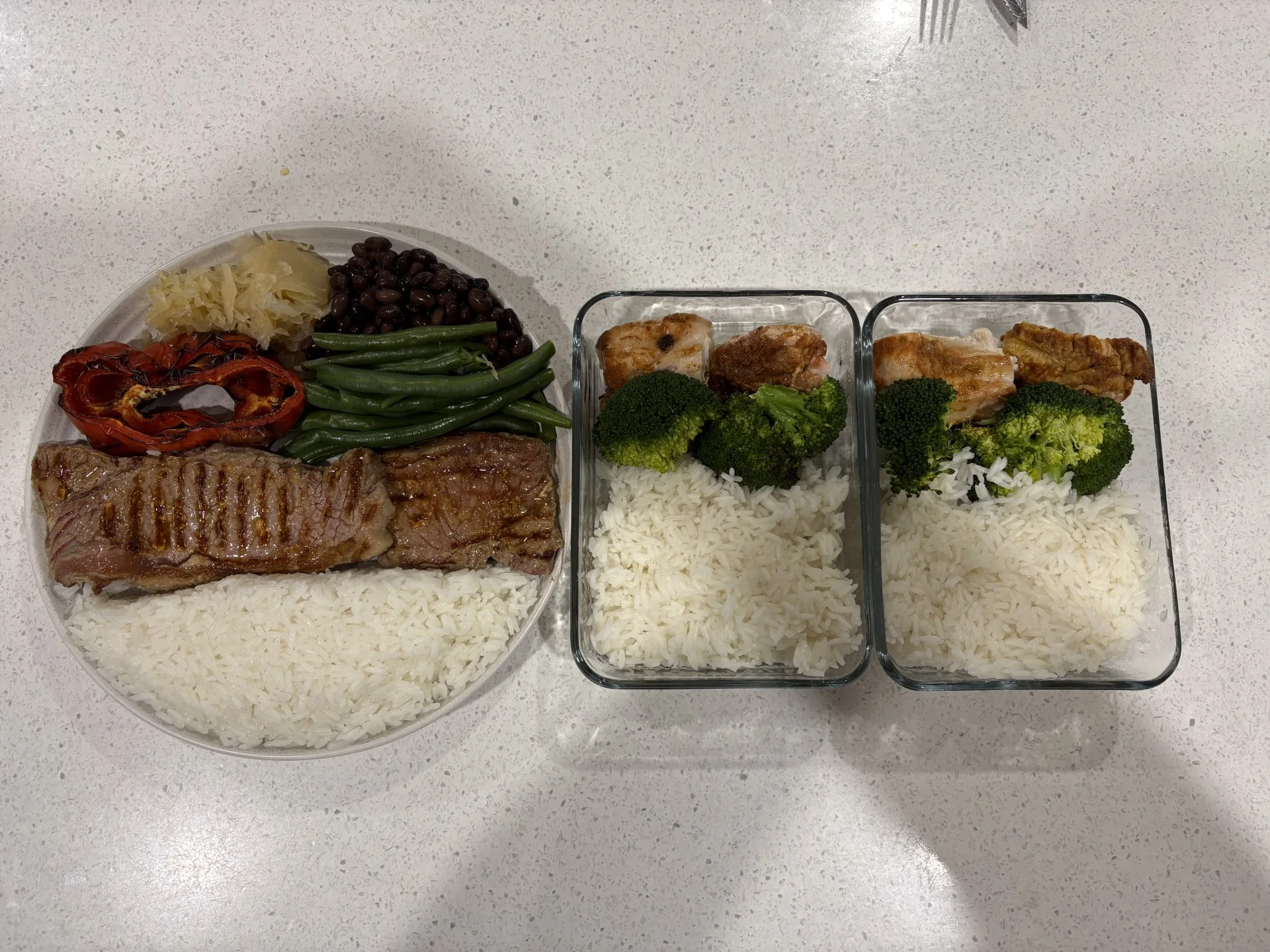 Lunch prep with dinner.webp