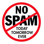 No SPAM Ever!